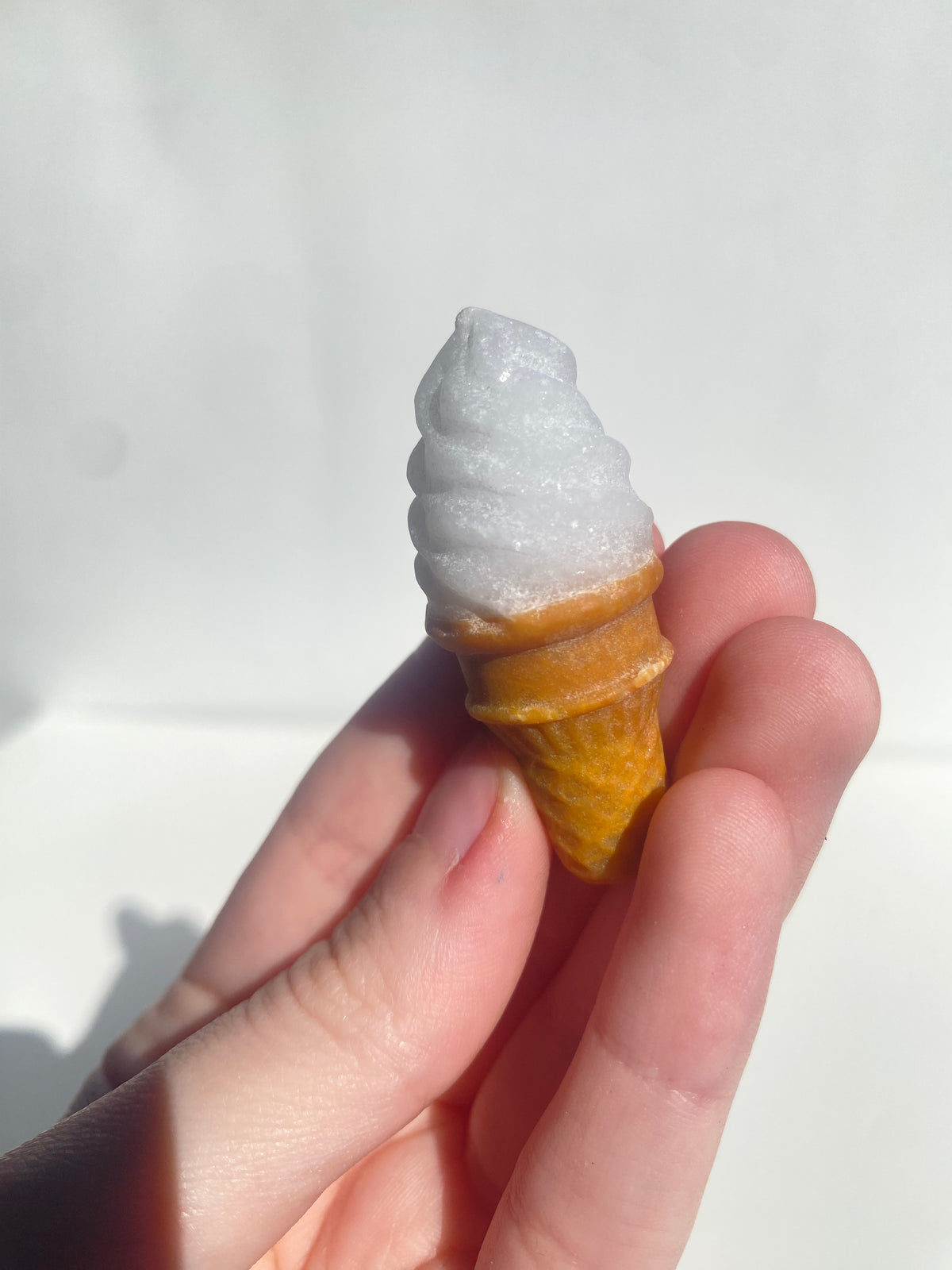 Mini Calcite Ice Cream Cone