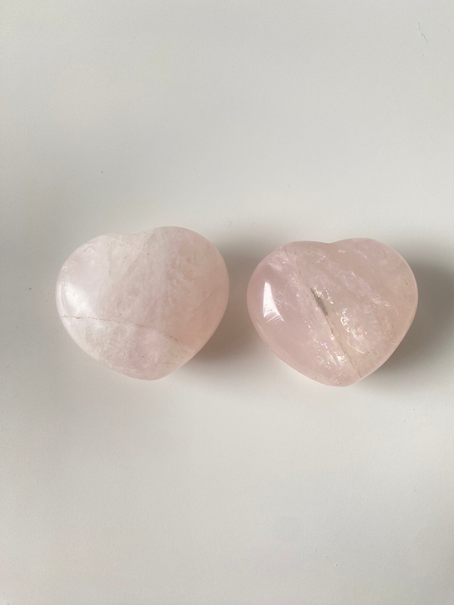 Rose Quartz Heart