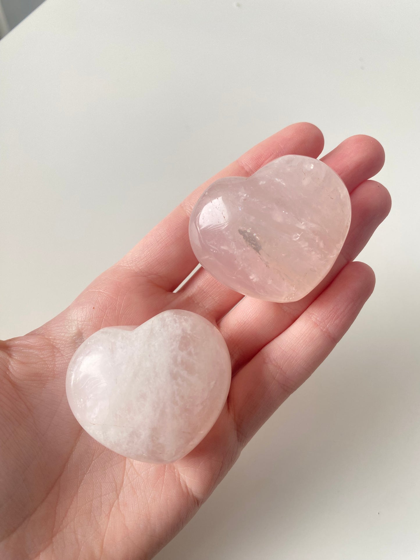 Rose Quartz Heart