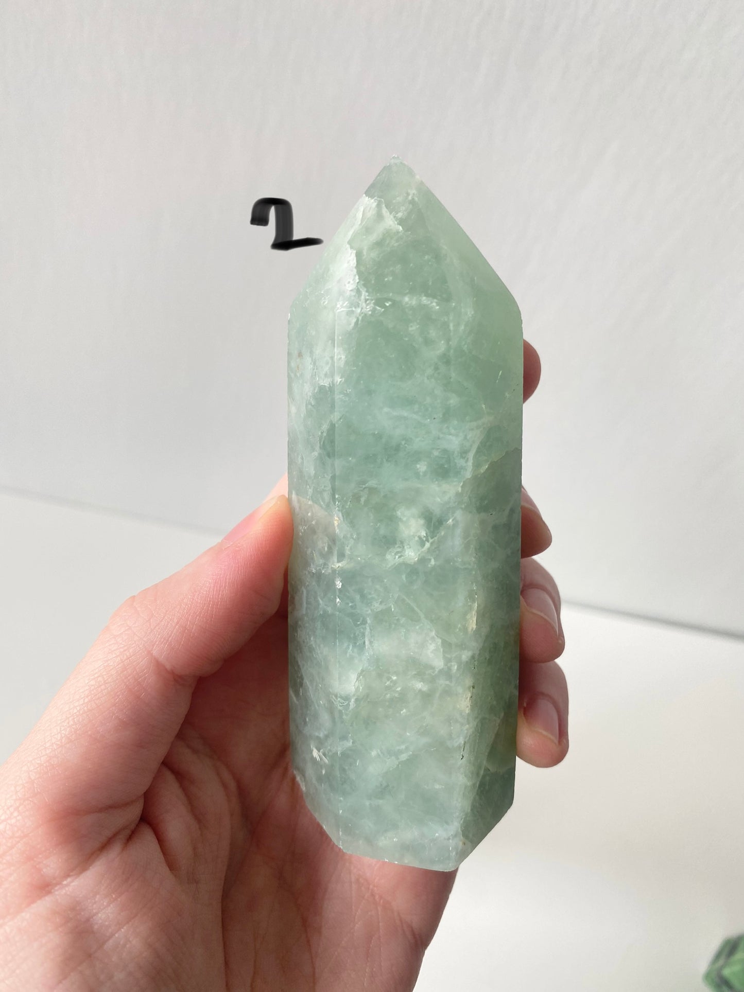 XL Green Fluorite Tower