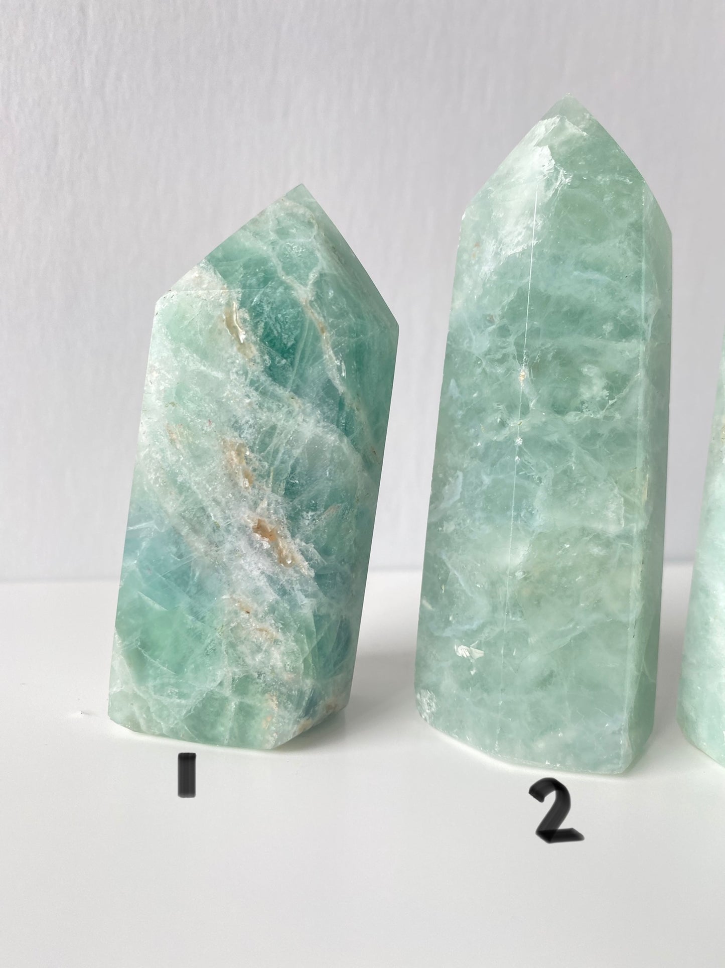 XL Green Fluorite Tower